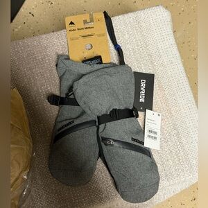Burton Kids' vent Mitt Gray Mittens
